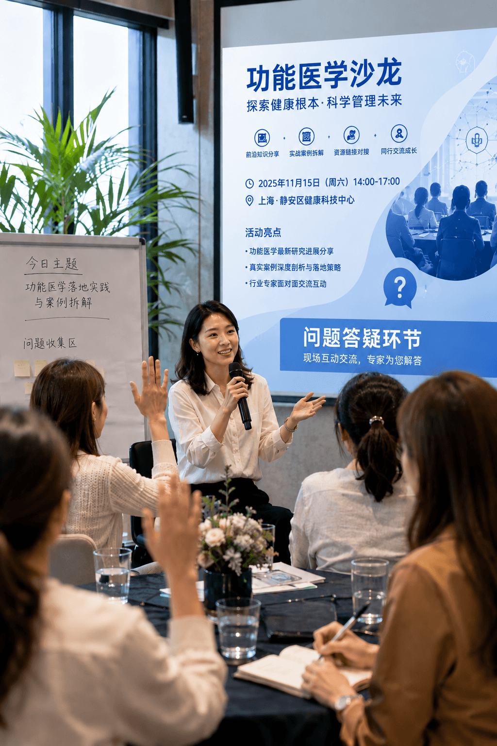 功能医学项目共创活动问答场景